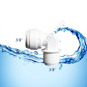 male elbow 3/8 3/8 quick connect