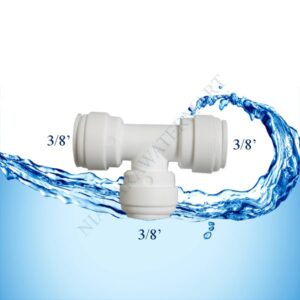 union tees / konekting t quick connect ( 3/8 3/8 3/8 )