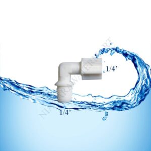 male elbows / konekting filter elbow model jaco drat 1/4 inch /1/4 inch