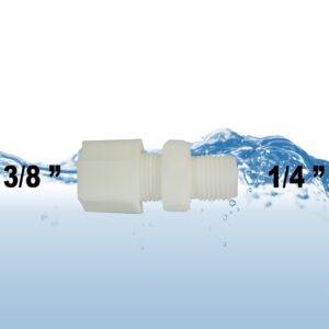 male connectors konekting filter jaco drat 3/8'' 1/4''