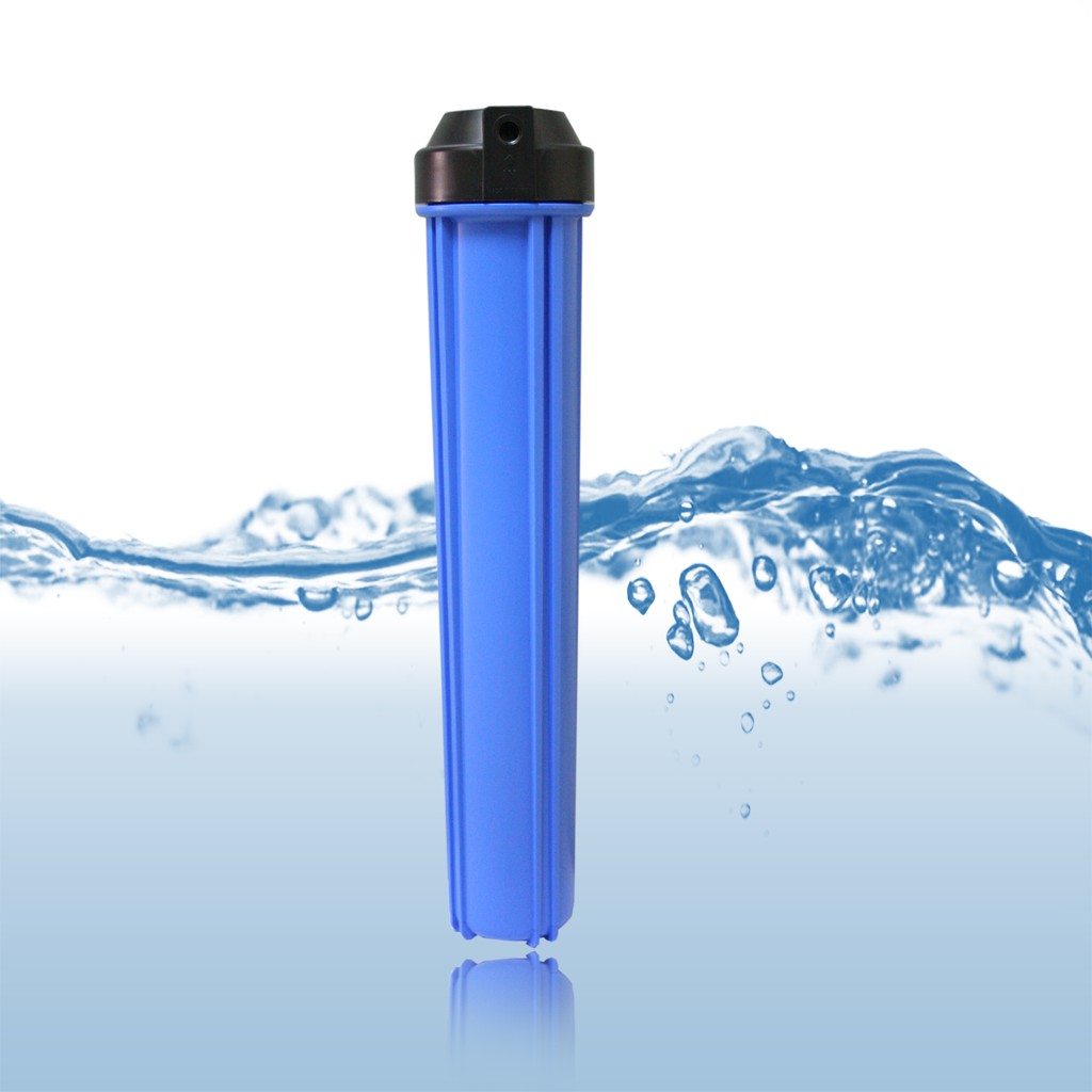 housing filter biru 20 inch ( in out 1/4 inch ) housing filter biru 20 inch ( in out 1/4 inch )