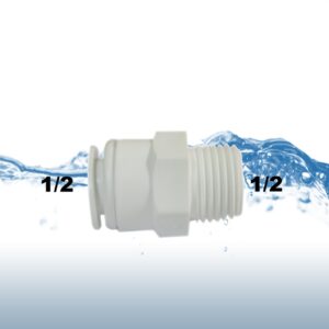 male connectors 1/2 1/2 quick connect