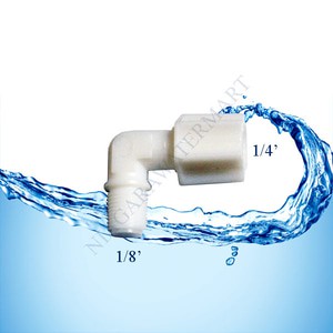 male elbows/konekting filter elbow model jaco drat 1/4 inch 1/8 inch