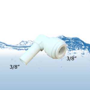 stem elbow 3/8 inch 3/8 inch quick connect