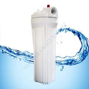 housing filter white with pressure release ( in out 3/4 inch )