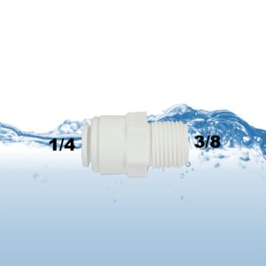 male connectors 1/4 3/8 quick connect