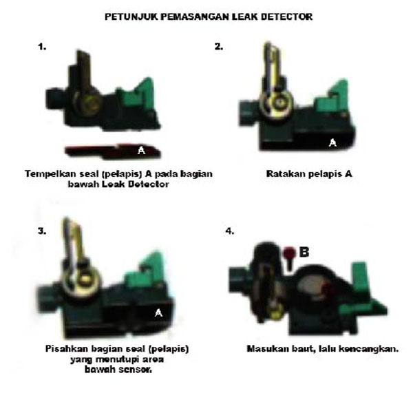 sensor kebocoran air 1/4 inch sensor kebocoran air 1/4 inch